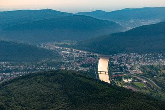 Neckargemünd im Bundesland Baden-Württemberg, Deutschland