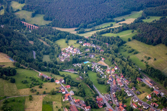 Campingplatz Hetzbach in Oberzent im Bundesland Hessen, Deutschland