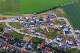 Neubaugebiet Schönbornstr in Waldbrunn im Bundesland Bayern, Deutschland