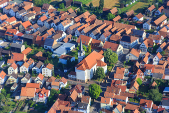 Kirche St. Wendelin in Hatzenbühl im Bundesland Rheinland-Pfalz, Deutschland