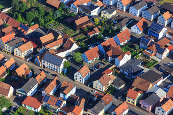 Luftbild von VR Bank Südliche Weinstraße-Wasgau eG Geschäftsstelle Hatzenbühl im Bundesland Rheinland-Pfalz, Deutschland