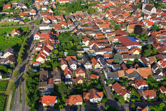 Luftaufnahme von Im Tränkweg in Venningen im Bundesland Rheinland-Pfalz, Deutschland