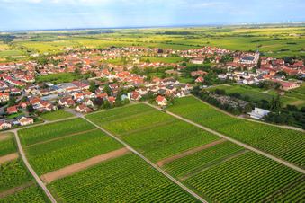 Friedhof in Edesheim im Bundesland Rheinland-Pfalz, Deutschland