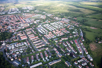 Landau in der Pfalz im Bundesland Rheinland-Pfalz, Deutschland von einer Drohne aus