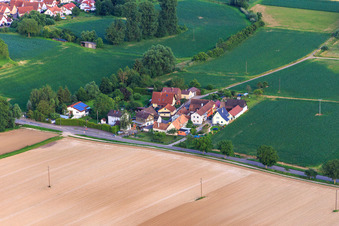 Ortsteil Welschhof in Freckenfeld im Bundesland Rheinland-Pfalz, Deutschland