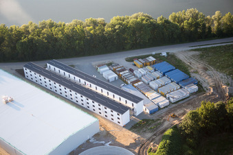 Wohnpark in Mamming im Bundesland Bayern, Deutschland