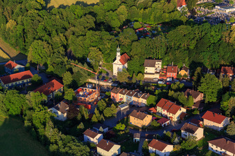 Wallfahrtskirche Maria im Steinfels in Landau an der Isar im Bundesland Bayern, Deutschland