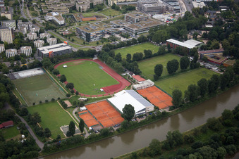 Luftaufnahme von TSG 78 Heidelberg eV im Ortsteil Klausenpfad-Süd im Bundesland Baden-Württemberg, Deutschland
