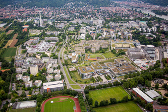 Handschuhsheim, Neuenheimer Feld, Uni Heidelberg im Bundesland Baden-Württemberg, Deutschland