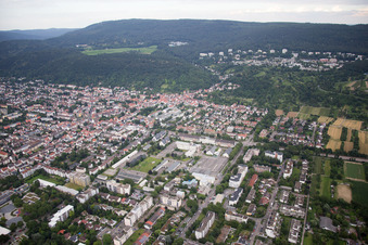 Ortsteil Rohrbach in Heidelberg im Bundesland Baden-Württemberg, Deutschland aus der Luft