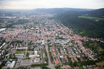 B3 Römerstr im Ortsteil Rohrbach in Heidelberg im Bundesland Baden-Württemberg, Deutschland