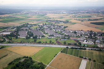 BAMF im Pattrik Henry Village im Ortsteil Patrick Henry Village in Heidelberg im Bundesland Baden-Württemberg, Deutschland