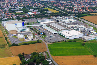 Luftbild von ADM WILD Europe GmbH & Co. KG in Eppelheim im Bundesland Baden-Württemberg, Deutschland