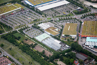 Dehner im Ortsteil Oggersheim in Ludwigshafen am Rhein im Bundesland Rheinland-Pfalz, Deutschland