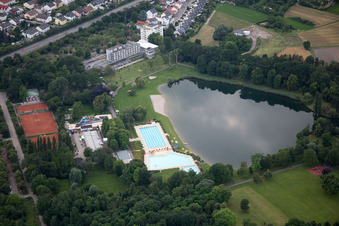 StrandBad in Frankenthal im Bundesland Rheinland-Pfalz, Deutschland
