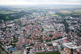 Altstadt in Worms im Bundesland Rheinland-Pfalz, Deutschland
