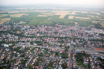 Ortsteil Pfeddersheim in Worms im Bundesland Rheinland-Pfalz, Deutschland