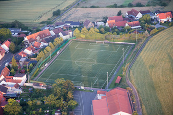 Sportplatz in Kerzenheim im Bundesland Rheinland-Pfalz, Deutschland