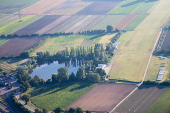 Dannstadt, Segelflugplatz in Dannstadt-Schauernheim im Bundesland Rheinland-Pfalz, Deutschland