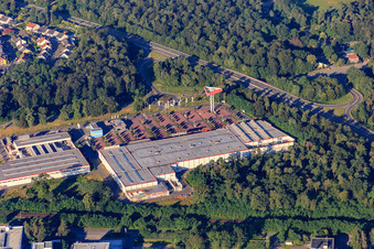 Luftbild von BAUHAUS Speyer im Bundesland Rheinland-Pfalz, Deutschland