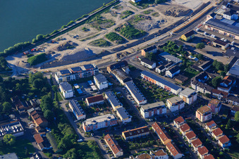 Hermann-Wellensiek-Straße und Ziegelofenweg in Speyer im Bundesland Rheinland-Pfalz, Deutschland