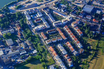 Heinrich-Narjes-Straße,, Hermann-Wellensiek-Straße und Ziegelofenweg in Speyer im Bundesland Rheinland-Pfalz, Deutschland