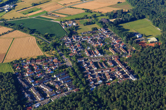 Ortsteil Waldbrücke in Weingarten im Bundesland Baden-Württemberg, Deutschland