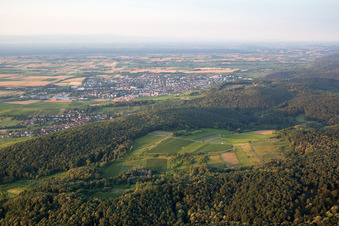 Haardtrand Wolfsteig in Pleisweiler-Oberhofen im Bundesland Rheinland-Pfalz, Deutschland