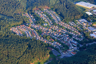 Stadtteil Waldenburger Straße in Hauenstein im Bundesland Rheinland-Pfalz, Deutschland
