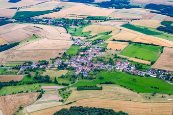 Luftaufnahme von Homberg im Bundesland Rheinland-Pfalz, Deutschland