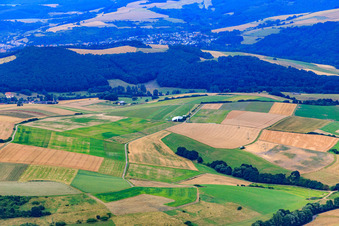 Flugplatz Imsweiler im Bundesland Rheinland-Pfalz, Deutschland