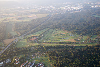 KA Golfclub Scheibenhardt im Ortsteil Beiertheim-Bulach in Karlsruhe im Bundesland Baden-Württemberg, Deutschland
