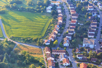 Am Rothsberg in Ispringen im Bundesland Baden-Württemberg, Deutschland