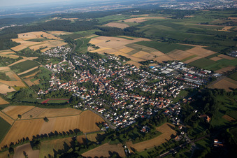 Ortsteil Helmsheim in Bruchsal im Bundesland Baden-Württemberg, Deutschland
