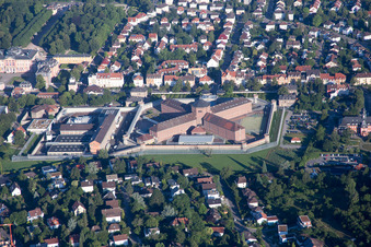 Justizvollzugsanstalt von Norden in Bruchsal im Bundesland Baden-Württemberg, Deutschland