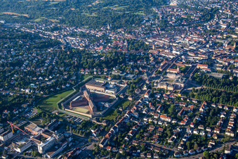 Justizvollzugsanstalt von Nordwesten in Bruchsal im Bundesland Baden-Württemberg, Deutschland