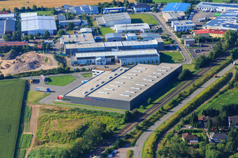 Luftbild von Eichenlaub Logistik GmbH in Rohrbach im Bundesland Rheinland-Pfalz, Deutschland