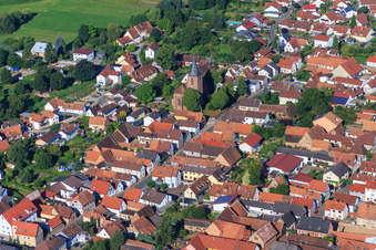 Simultankirche Rohrbach im Bundesland Rheinland-Pfalz, Deutschland