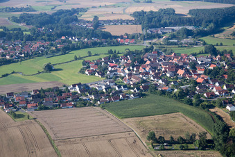 Niederndorf von Norden in Herzogenaurach im Bundesland Bayern, Deutschland