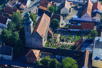 Klosterkirche Frauenaurach in Erlangen im Bundesland Bayern, Deutschland