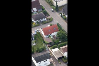 Billigheim-Ingenheim, Maxburgstr im Bundesland Rheinland-Pfalz, Deutschland von oben gesehen