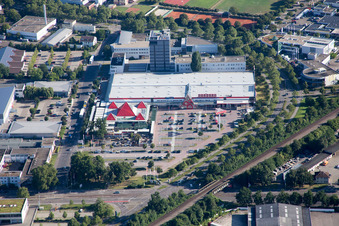 Karlsruhe, Bauhaus im Ortsteil Oststadt im Bundesland Baden-Württemberg, Deutschland
