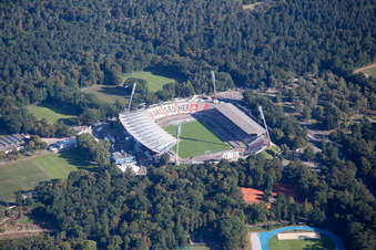 Karlsruhe, KSC Stadion im Ortsteil Innenstadt-Ost im Bundesland Baden-Württemberg, Deutschland