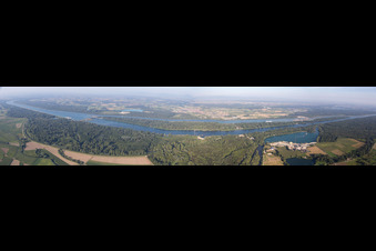 Panorama in Gerstheim im Bundesland Bas-Rhin, Frankreich