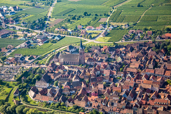 Eglise Notre Dame in Bergheim im Bundesland Haut-Rhin, Frankreich