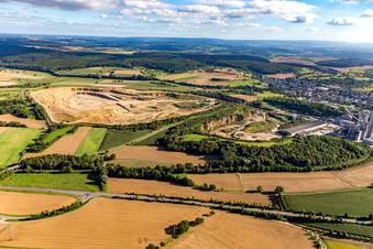Steinbruch Walzbachtal im Ortsteil Wössingen im Bundesland Baden-Württemberg, Deutschland