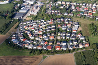 Gottlieb Daimler Straße in Bretten im Bundesland Baden-Württemberg, Deutschland