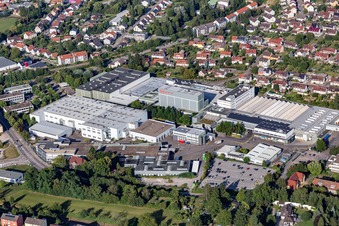 Schrägluftbild von NEFF in Bretten im Bundesland Baden-Württemberg, Deutschland