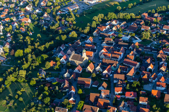 Luftaufnahme von Bühlertann im Bundesland Baden-Württemberg, Deutschland