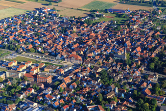 Stadionsches Schloss an der Bleichwiese in Bönnigheim im Bundesland Baden-Württemberg, Deutschland